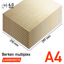Lasersheets 10 x A4 6mm Compensato di betulla | 210 x 297 mm | Pack risparmio | Per taglio laser, modellismo, hobby, CNC, pirografia