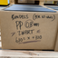 Pack PP 0,8 mm nero, 10 lastre da 61 x 37 cm