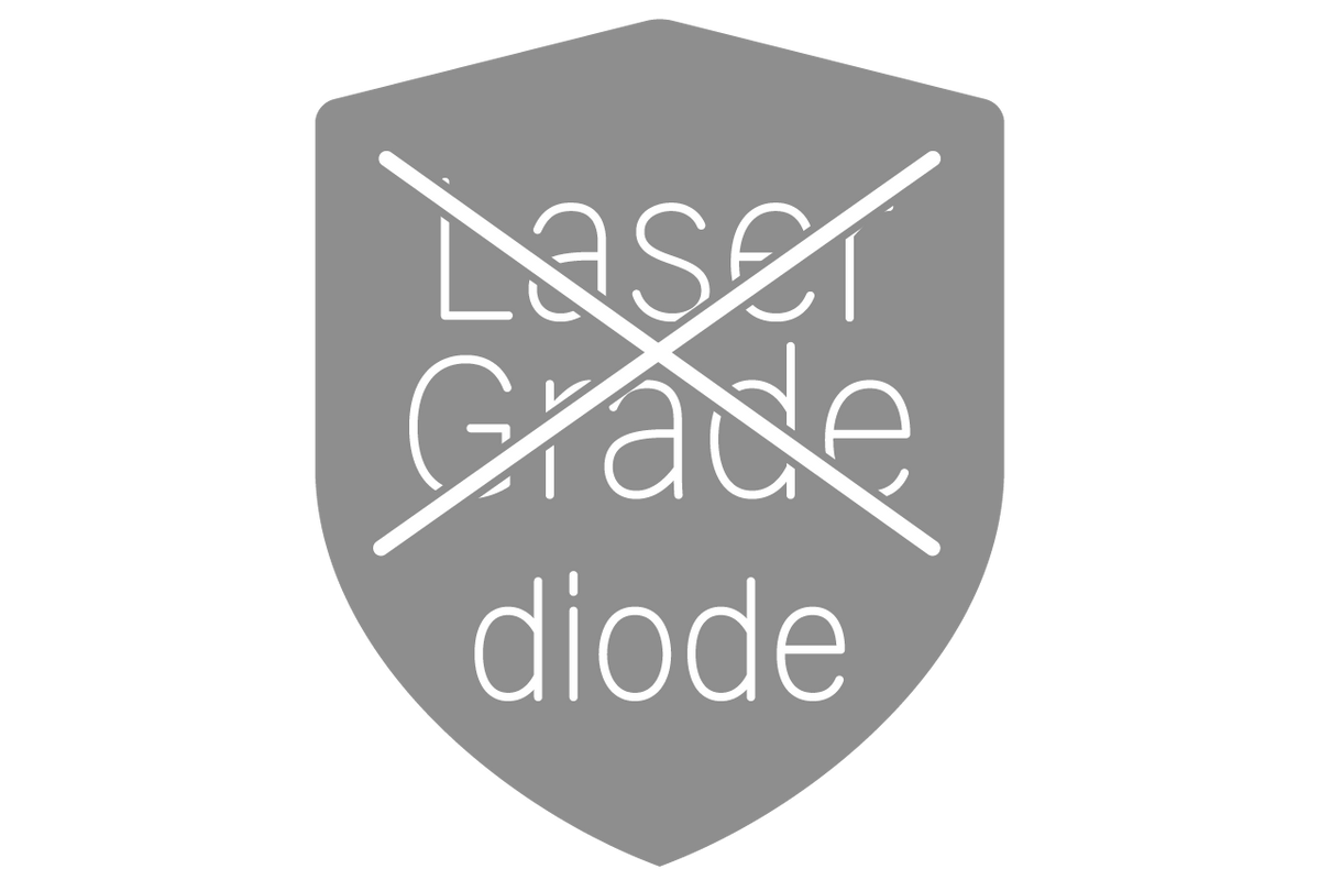 LaserGrade geen diode