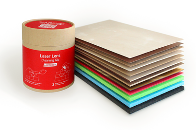 Lasersheets Kit Campioni (CO₂ + Diodo) incl. Kit Pulizia Lente Laser gratuito