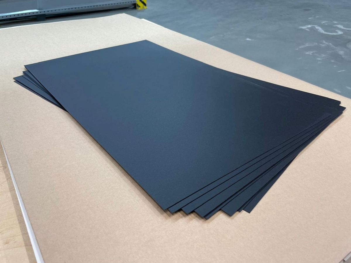 Pack PP 0,8 mm nero, 10 lastre da 61 x 37 cm