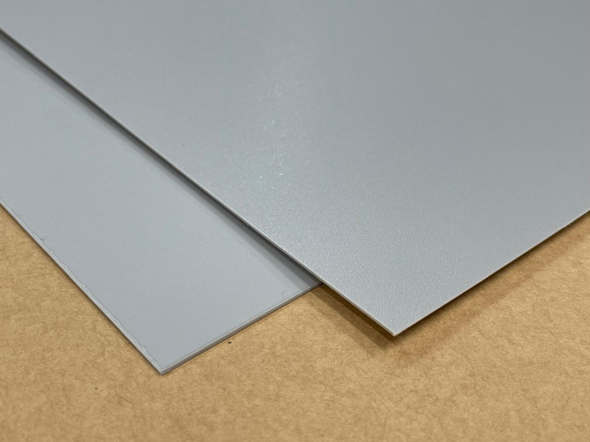 Pacchetto PP 0,8 mm grigio, 10 lastre da 61 x 37 cm