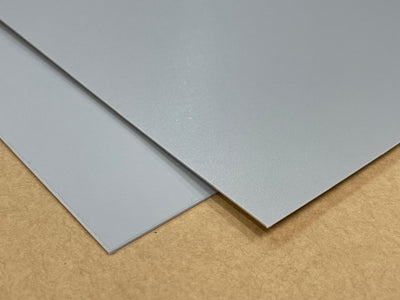 Pacchetto PP 0,8 mm grigio, 10 lastre da 61 x 37 cm