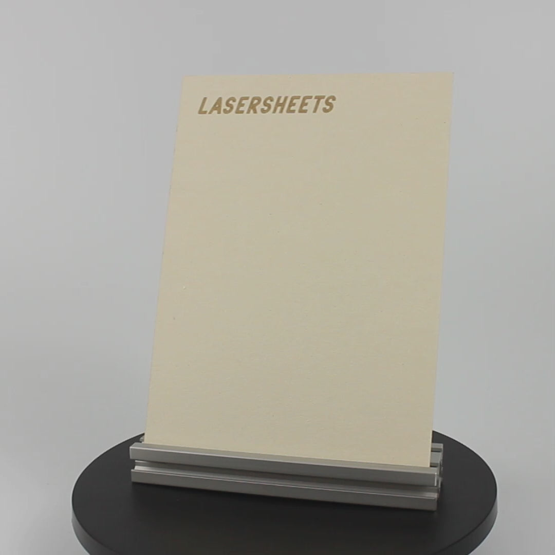Viltboard voor lasersnijden draait rond
