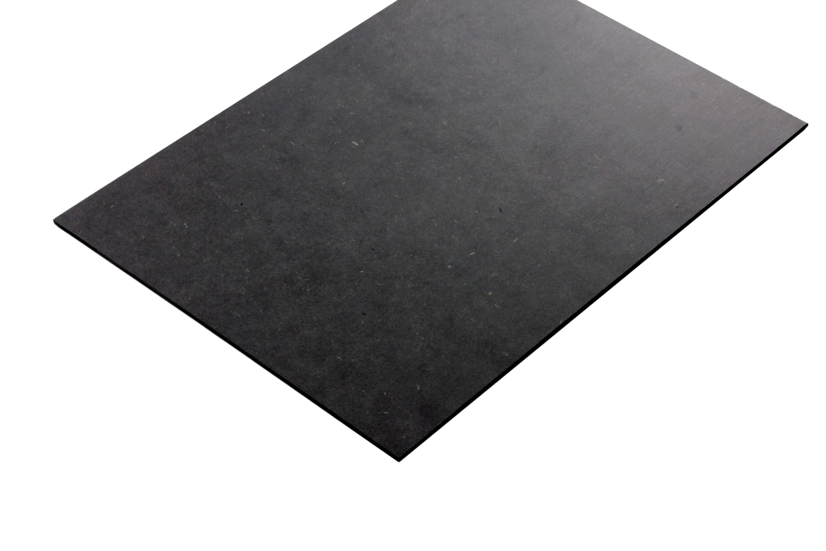 Lasersheets 10 x A4 MDF Nero 6mm | 210 x 297 mm | Pack risparmio | Per taglio laser, modellismo, hobby, CNC, pirografia